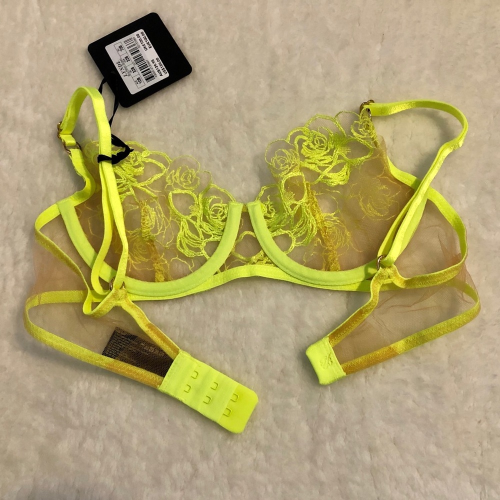 Honey Birdette | Lyndl Neon Bra - Picture 5 of 12